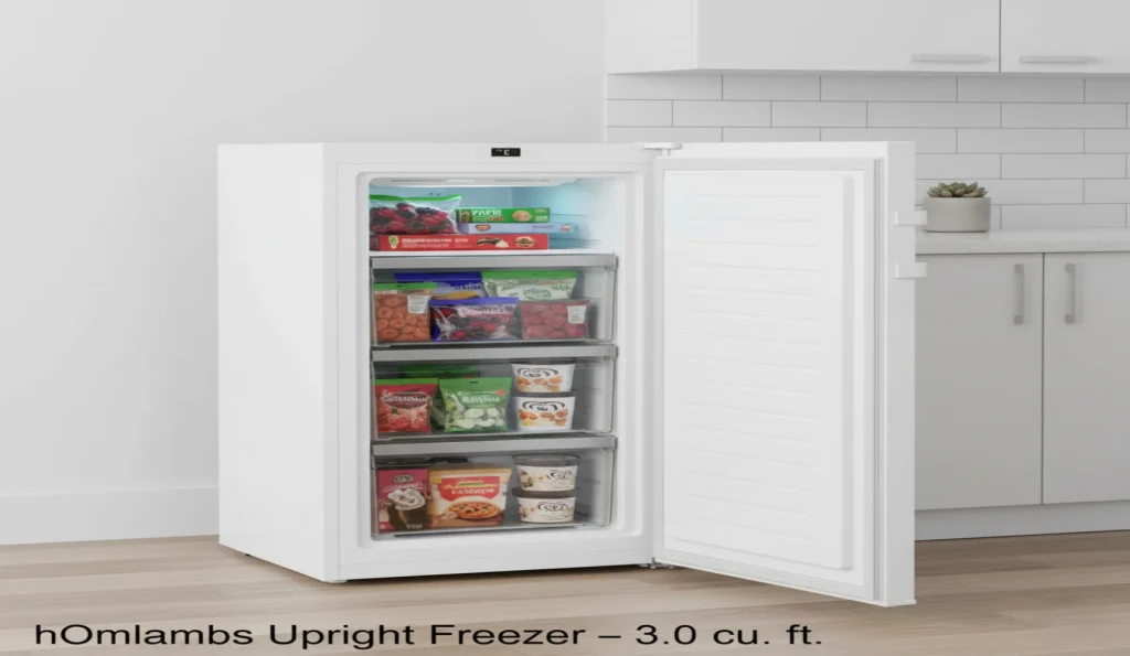 Best Small Upright Freezer-hOmelabs Upright Freezer