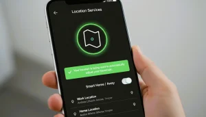 Ecobee Smart Thermostat Premium geofencing feature
