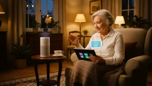 accessibility tech, aging in place, voice control, senior-friendly tech, home care