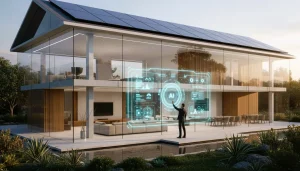 AI home, future technology, 5G smart home, adaptive living, smart architecture