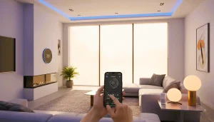smart home technology, connected living, home automation, modern interior, tech lifestyle