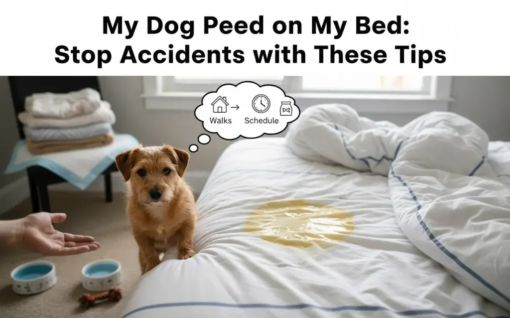 My Dog Peed on My Bed: Stop Accidents with These Tips