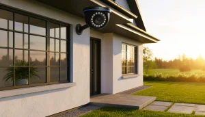 Outdoor smart security camera