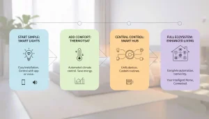Smart home setup step-by-step
