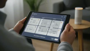 automation groups in a mobile app.