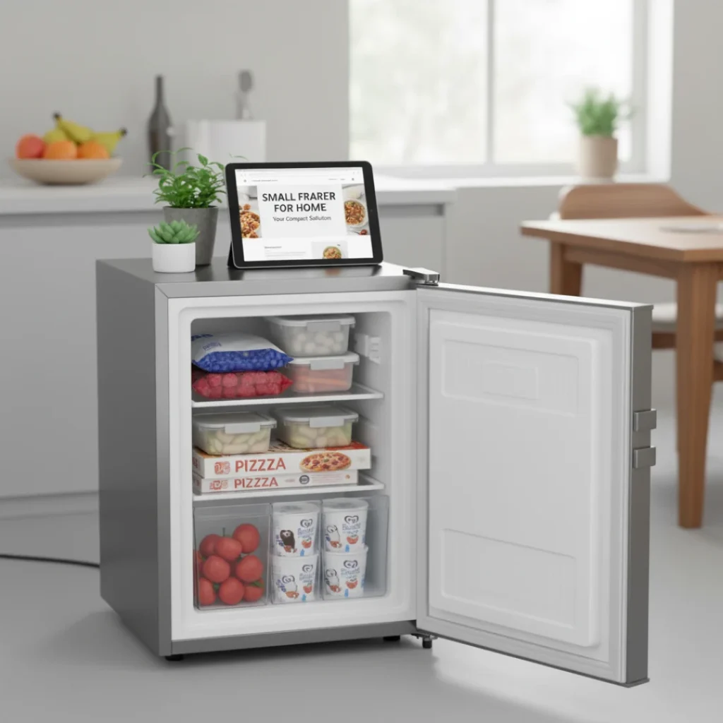 Small Freezer for Home- A Smart Way to Save Space & Money