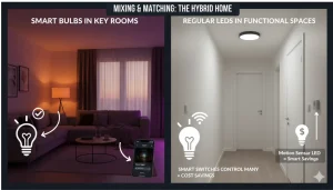 Smart-Lights-vs.-Regular-LED-Bulb