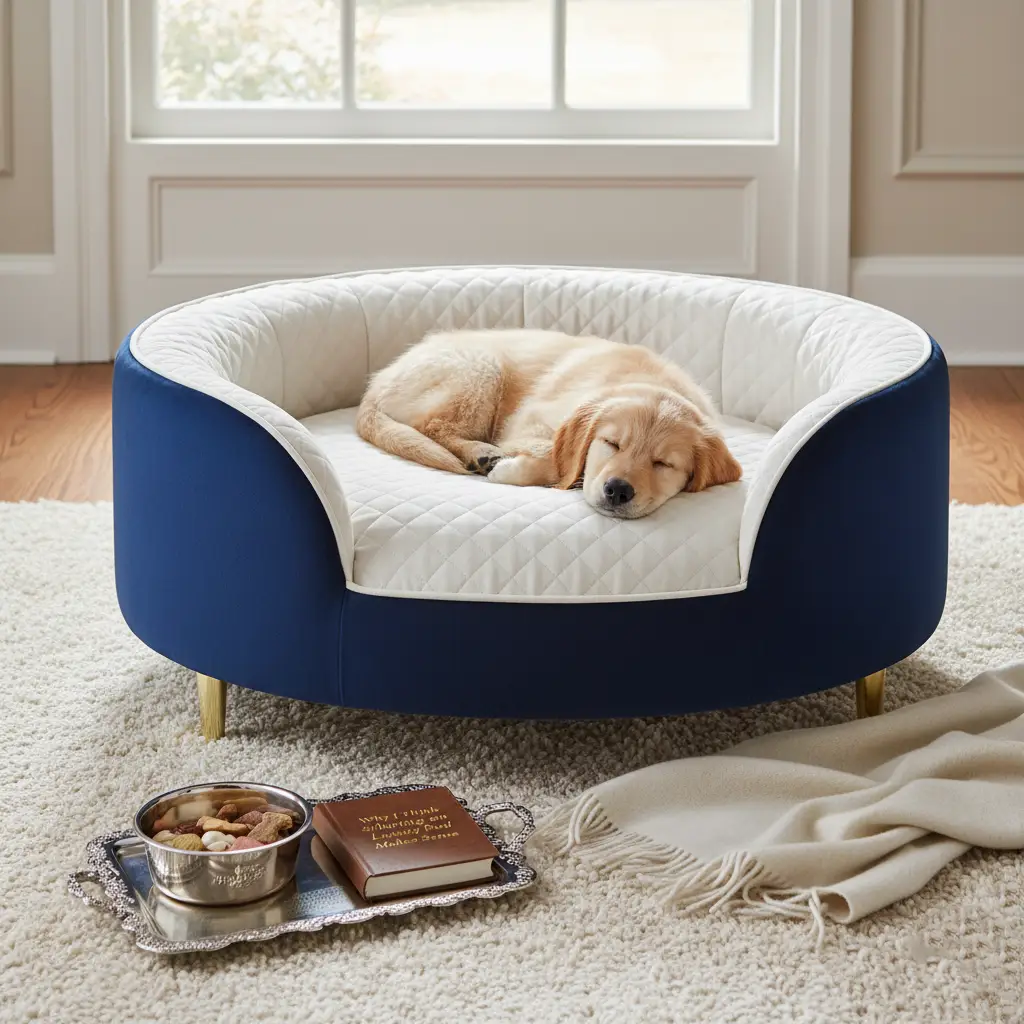 Splurging-pet-bed-makes-sense luxury dog beds