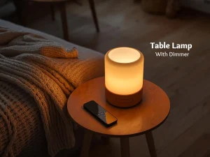 Table Lamp with Dimmer