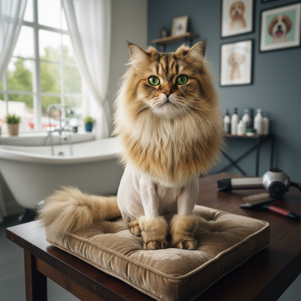Discover the complete cat haircut guide — learn when to trim, how to groom safely, and explore popular styles like the lion cut and teddy bear cut to keep your cat looking great and feeling comfortable.