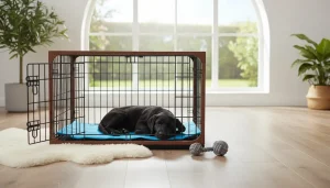 Cooling crate mat in mesh design