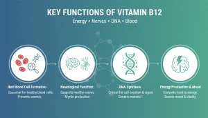 Key Functions of Vitamin B12