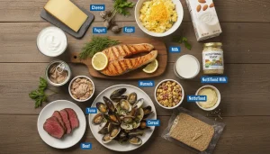 Dietary Sources of Vitamin B12