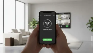 Install camera at home