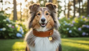 Rolled Leather Collar