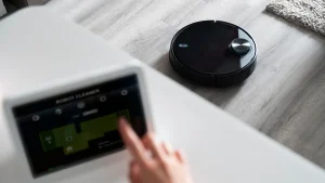 Modern smart home security system setup with camera, alarm, and sensors — 2025