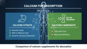 “calcium carbonate vs calcium citrate comparison”