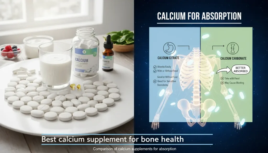 Best calcium supplement for bone health