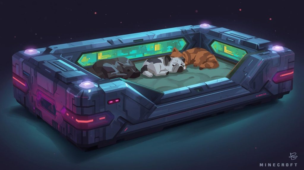 Future-IdeasMinecraft-Pet-Bed-