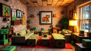 Minecraft Interior Design 1
