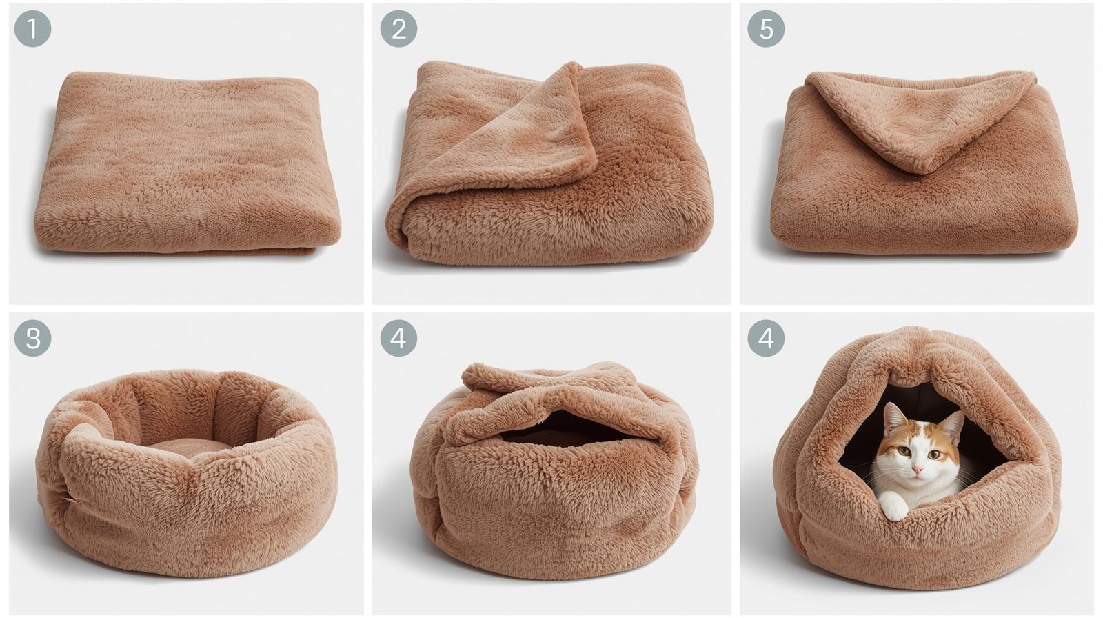 Step-by-Step_-How-I-Turn-a-Blanket-into-a-Cat-Bed-by-