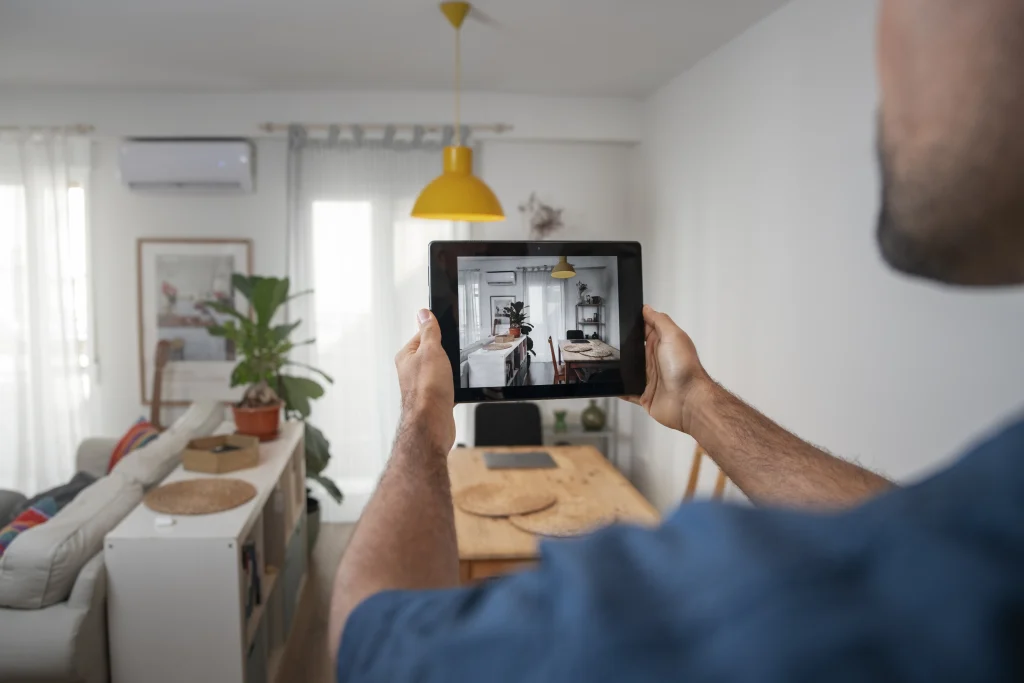 Vivint smart home security system setup with cameras, sensors, and smart automation devices