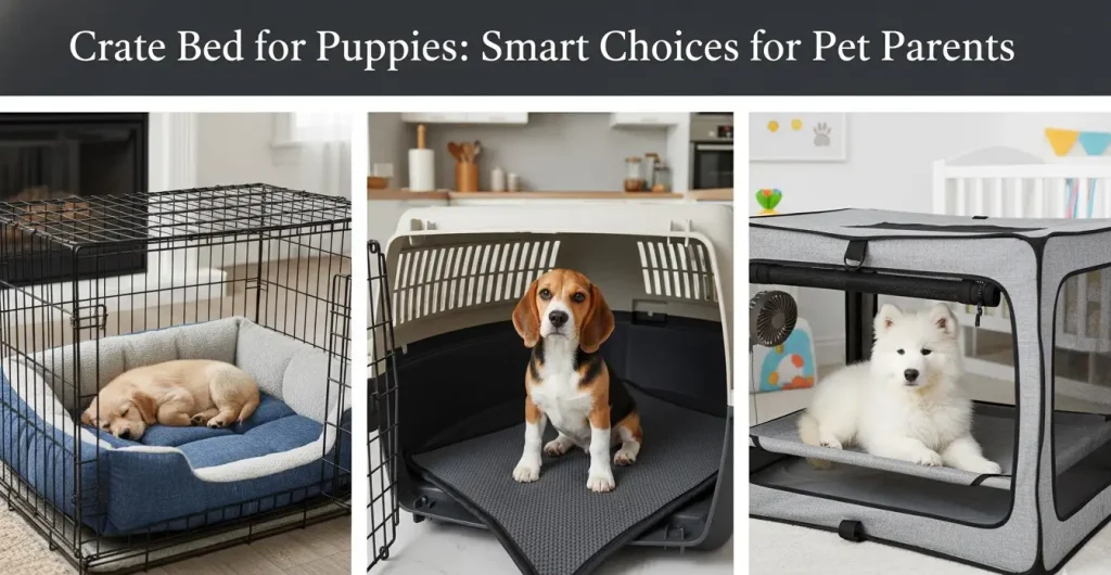 Crate Bed for Puppies: Smart Choices for Pet Parents