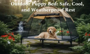 Outdoor Puppy Bed: Safe, Cool, and Weatherproof Rest