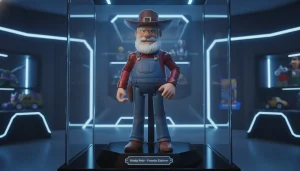 Toy Story Stinky Pete Toy close-up figure