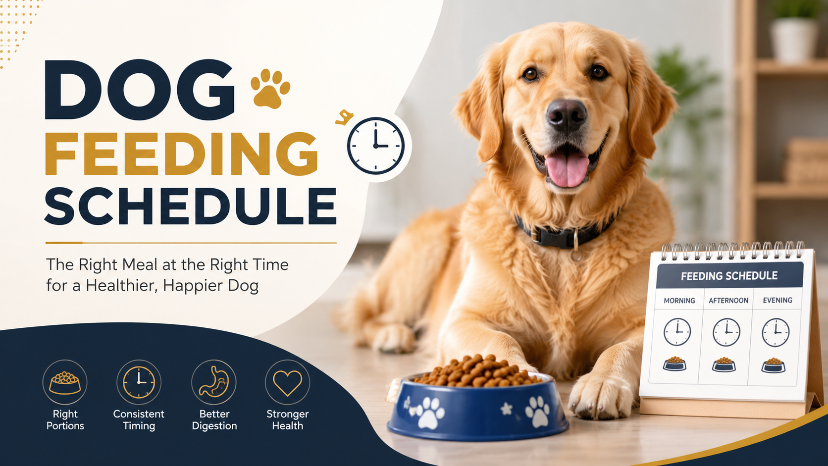 dog feeding schedule