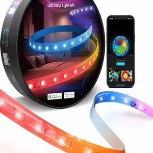 Govee M1 smart LED strip light gaming setup