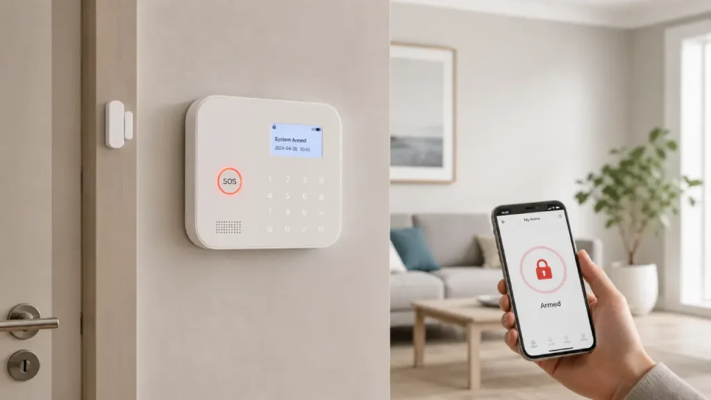 Smart home alarm