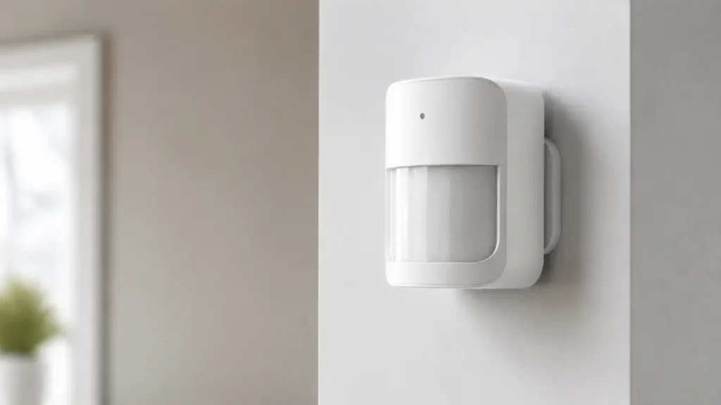 Modern smart motion sensor for home security